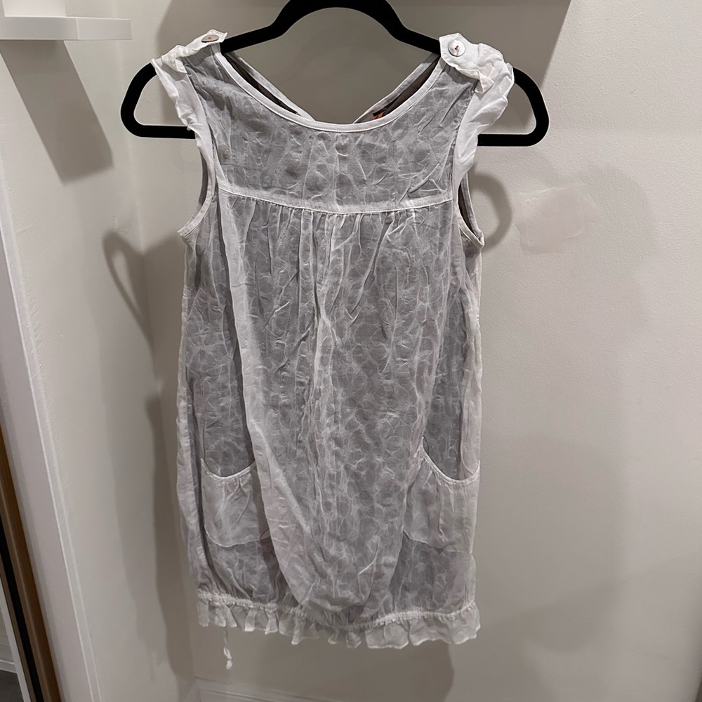 White dress